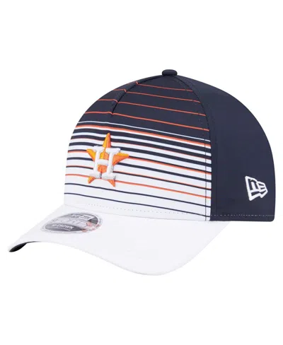 New Era Men's Navy Houston Astros Gradient 9forty M-crown Adjustable Hat