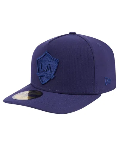 New Era Men's Navy La Galaxy Color Pack A-frame 59fifty Fitted Hat In Blue