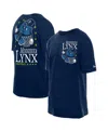 New Era Men's Navy Minnesota Lynx Old School Sport Enzyme Wash Oversized T-shirt