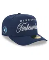 New Era Men's Navy Minnesota Timberwolves 2025 Nba Draft A-frame 59fifty Fitted Hat