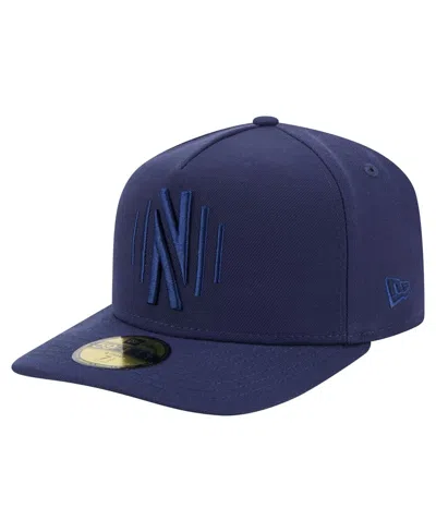 New Era Men's Navy Nashville Sc Color Pack A-frame 59fifty Fitted Hat
