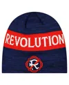 New Era Men's Navy New England Revolution 2025 Kickoff Beanie Hat In Navy
