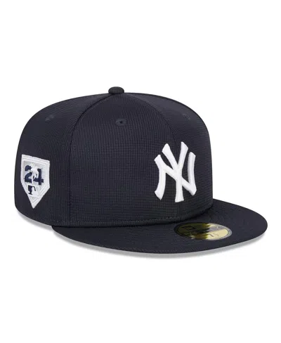 NEW ERA MEN'S NAVY NEW YORK YANKEES 2024 SPRING TRAINING 59FIFTY FITTED HAT