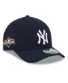 New Era Men's Navy New York Yankees 2025 Mlb Postseason Side Patch 9forty Adjustable Hat In Blue