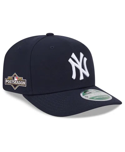 New Era Men's Navy New York Yankees 2025 Mlb Postseason Side Patch 9seventy Adjustable Hat In Blue