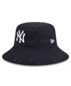 New Era Men's Navy New York Yankees 2025 Spring Training All Over Print Bucket Hat In Navy