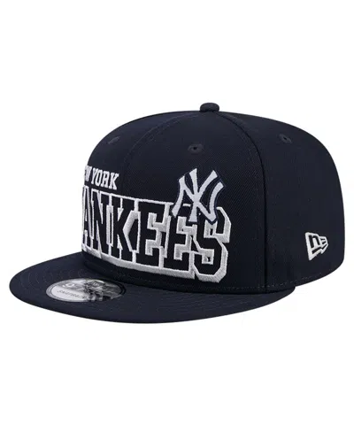 New Era Men's Navy New York Yankees Game Day Bold 9fifty Snapback Hat