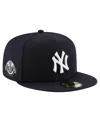 New Era Men's Navy New York Yankees Old-timers' Day 59fifty Fitted Hat In Blue