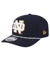 New Era Men's Navy Notre Dame Fighting Irish Game Day Multi-rope 9seventy Stretch-snap Hat In Navy