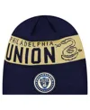 New Era Men's Navy Philadelphia Union 2025 Kickoff Beanie In Navy