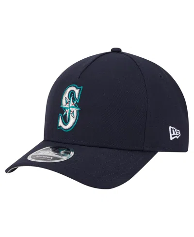 New Era Men's Navy Seattle Mariners 9forty M-crown Adjustable Hat
