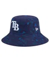 New Era Men's Navy Tampa Bay Rays 2025 Spring Training All Over Print Bucket Hat