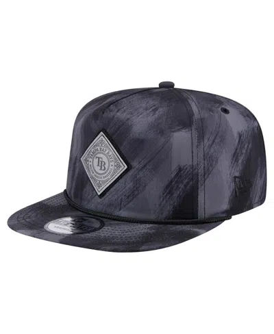 New Era Men's Navy Tampa Bay Rays Printed Golfer Snapback Hat