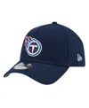 New Era Men's Navy Tennessee Titans A-frame 9forty Adjustable Hat