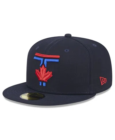 New Era Men's Navy Toronto Blue Jays 2024 City Connect 9fifty Snapback Hat