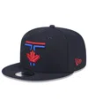 New Era Men's Navy Toronto Blue Jays 2024 City Connect 9fifty Snapback Hat In Navy