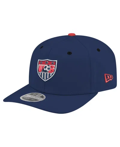 New Era Men's Navy Usmnt 1995 Retro 9seventy Snapback Hat In Blue