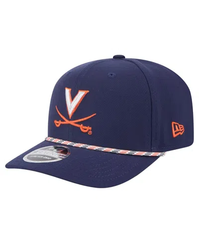 New Era Men's Navy Virginia Cavaliers Gameday Multi-rope 9seventy Stretch Snap Hat