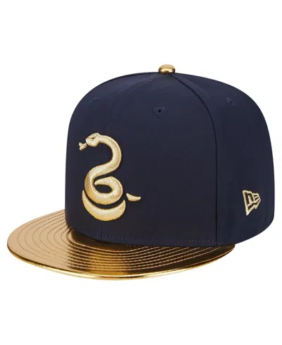 New Era Men's Navy/gold Philadelphia Union 15th Anniversary 9fifty Snapback Hat In Blue