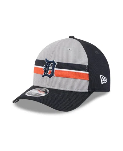 New Era Men's Navy/gray Detroit Tigers 2025 Batting Practice 9forty M-crown Adjustable Hat In Multi