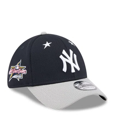 New Era Men's Navy/gray New York Yankees 2025 Mlb All-star Game 39thirty Flex Hat In Multi