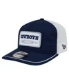 New Era Men's Navy/white Dallas Cowboys Patch 19twenty Adjustable Hat In Multi