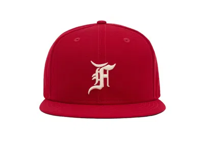 Pre-owned New Era Men's  59fifty Fear Of God Essentials Classic Collection Cap In Cincinnati Reds
