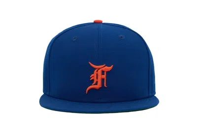 Pre-owned New Era Men's  59fifty Fear Of God Essentials Classic Collection Cap In New York Mets