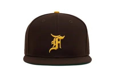 Pre-owned New Era Men's  59fifty Fear Of God Essentials Classic Collection Cap In San Diego Padres