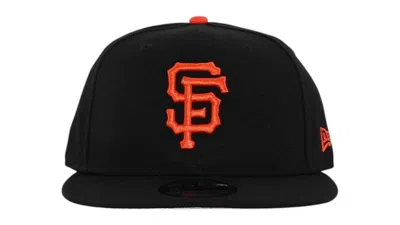 Pre-owned New Era Men's  9fifty Sf Giants Snapback Cap In Black