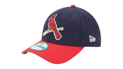 Pre-owned New Era Men's  9forty Mlb St Louis Cardinals Alt 2 The League Cap In Navy Blue