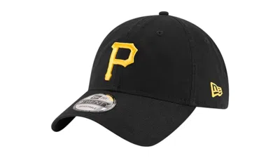 Pre-owned New Era Men's  9twenty Mlb Pittsburgh Pirates Replica Core Classic Twill Cap In Black