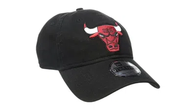 Pre-owned New Era Men's  9twenty Nba Chicago Bulls Core Classic Cap In Black