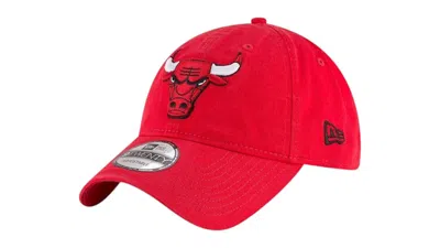 Pre-owned New Era Men's  9twenty Nba Chicago Bulls Core Classic Cap In Red