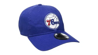 Pre-owned New Era Men's  9twenty Nba Philadelphia 76ers Core Classic Cap In Royal