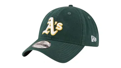 Pre-owned New Era Men's  9twenty Oakland As Core Classic Rep Cap In Green