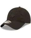 New Era Men's  Oakland Athletics Black On Black Core Classic 2.0 9twenty Adjustable Hat In Black