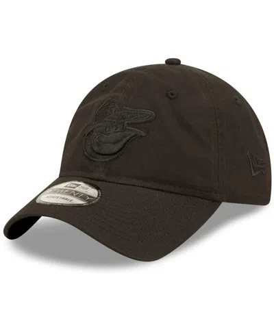 New Era Men's  Oakland Athletics Black On Black Core Classic 2.0 9twenty Adjustable Hat