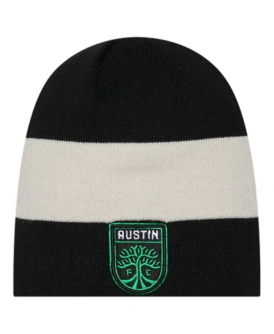 New Era Men's  Black Austin Fc 2024 Kick Off Collection Knit Beanie