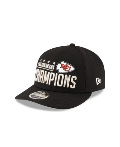 New Era Men's Black Kansas City Chiefs 2023 Afc Champions Locker Room