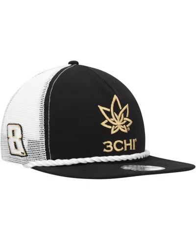 New Era Men's  Black Kyle Busch 3chi Golfer Snapback Hat