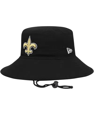 New Era Men's  Black New Orleans Saints Main Bucket Hat
