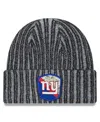 New Era Men's  Black New York Giants 2023 Salute To Service Cuffed Knit Hat In Black