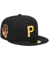 New Era Men's  Black Pittsburgh Pirates 1959 Mlb All-star Game Team Color 59fifty Fitted Hat In Black