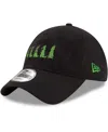 New Era Men's  Black Reptar 9twenty Adjustable Hat In Black