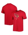 New Era Men's  Cardinal Arizona Cardinals Combine Authentic Ball Logo T-shirt In Cardinal