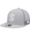 New Era Men's  Gray Chicago White Sox 2023 On-field Batting Practice 59fifty Fitted Hat In Gray