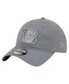 New Era Men's  Gray Cincinnati Bengals Color Pack 9twenty Adjustable Hat In Gray