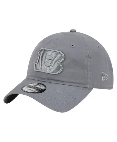 New Era Men's  Gray Cincinnati Bengals Color Pack 9twenty Adjustable Hat