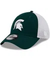 New Era Men's  Green Michigan State Spartans Evergreen Neo 39thirty Flex Hat In Green